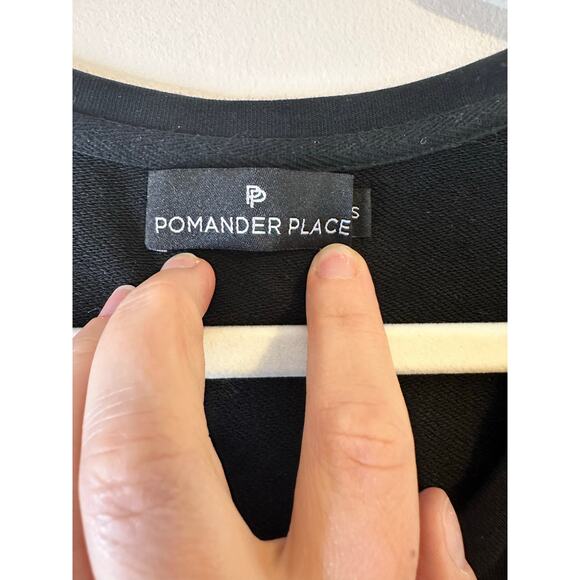 NWOT Tuckernuck Pomander Place Collins Black Puff Mini Preppy Shift Dress Small - Picture 5 of 6